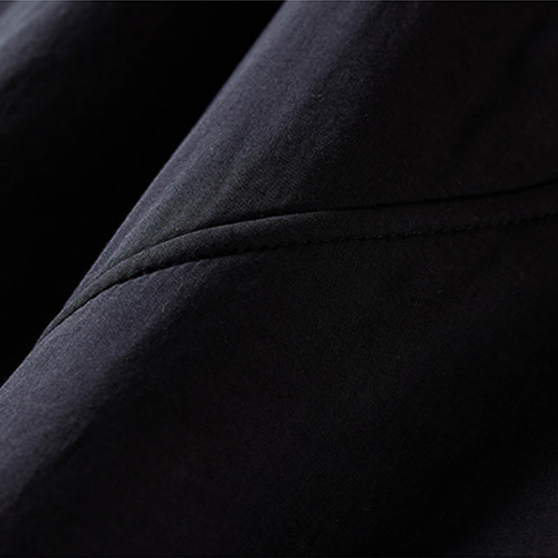 Thermal Cotton-Padded Tapered Meditation Harem Pants