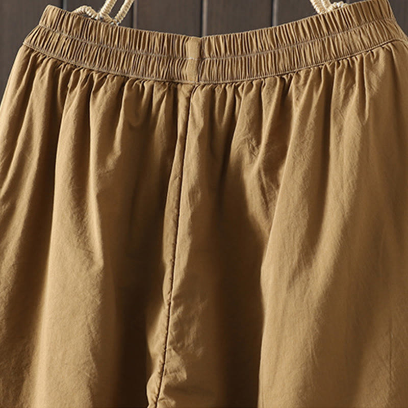 Thermal Cotton-Padded Grounding Harem Meditation Pants