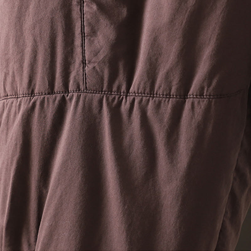 Thermal Cotton-Padded Grounding Harem Meditation Pants