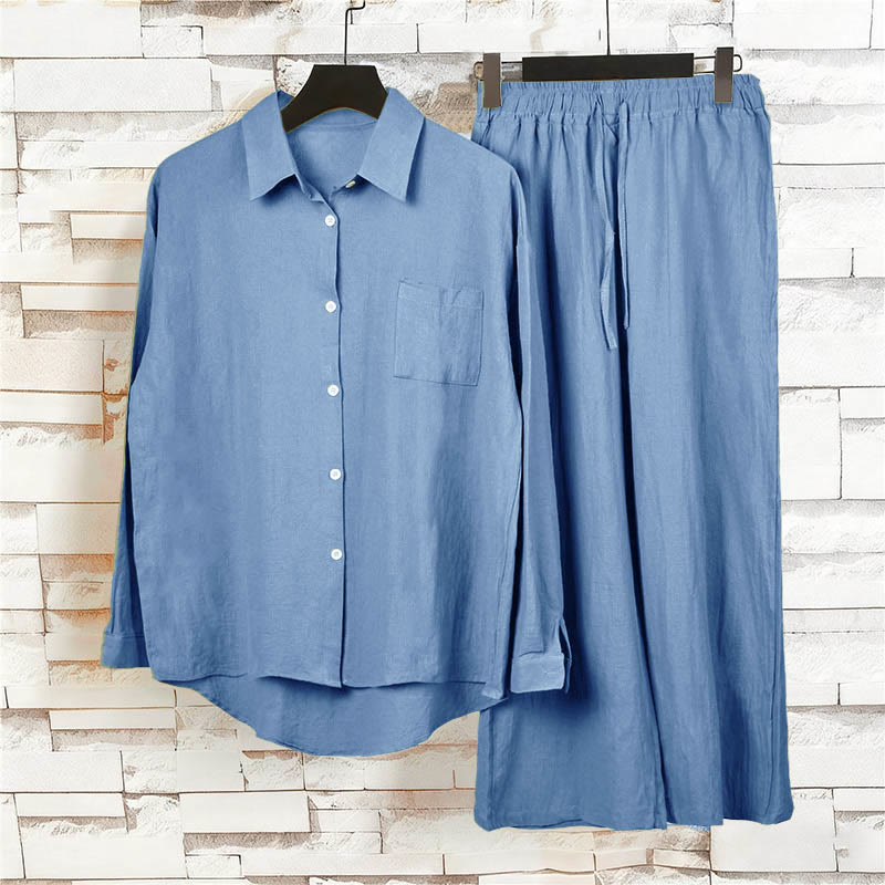 Tactile Cotton Linen Relaxed Meditation Set
