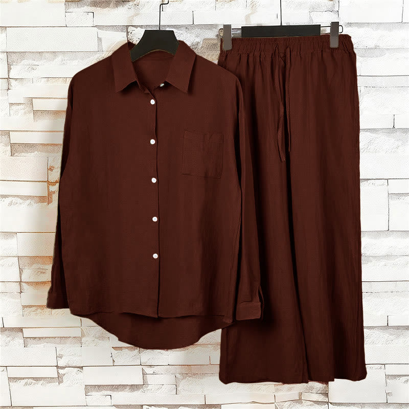 Tactile Cotton Linen Relaxed Meditation Set
