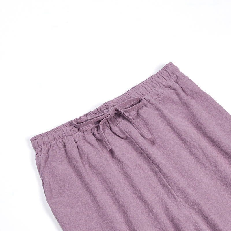 Tactile Cotton Linen Relaxed Meditation Set