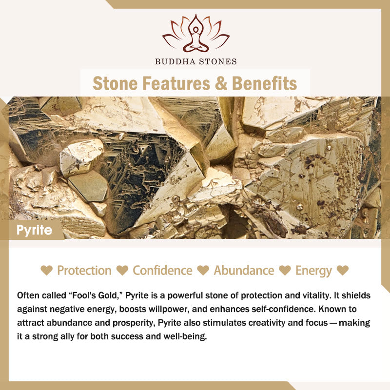 Tiger Eye Black Tourmaline Pyrite Protection Card Rope Bracelet