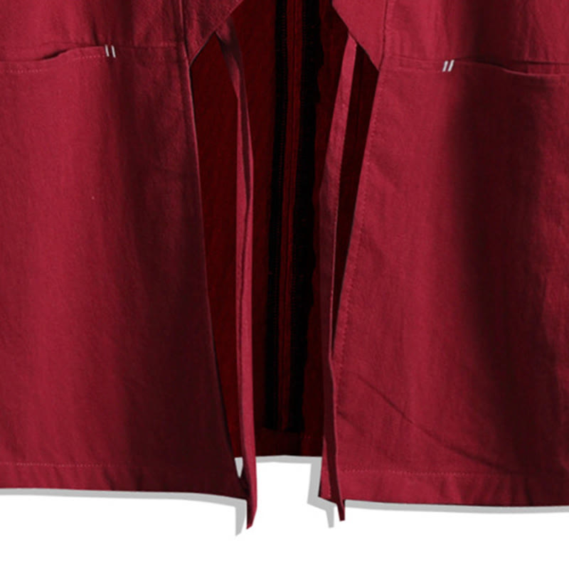 Lightweight Open-Front Three-Quarter Sleeve Mindful Kimono Jacket