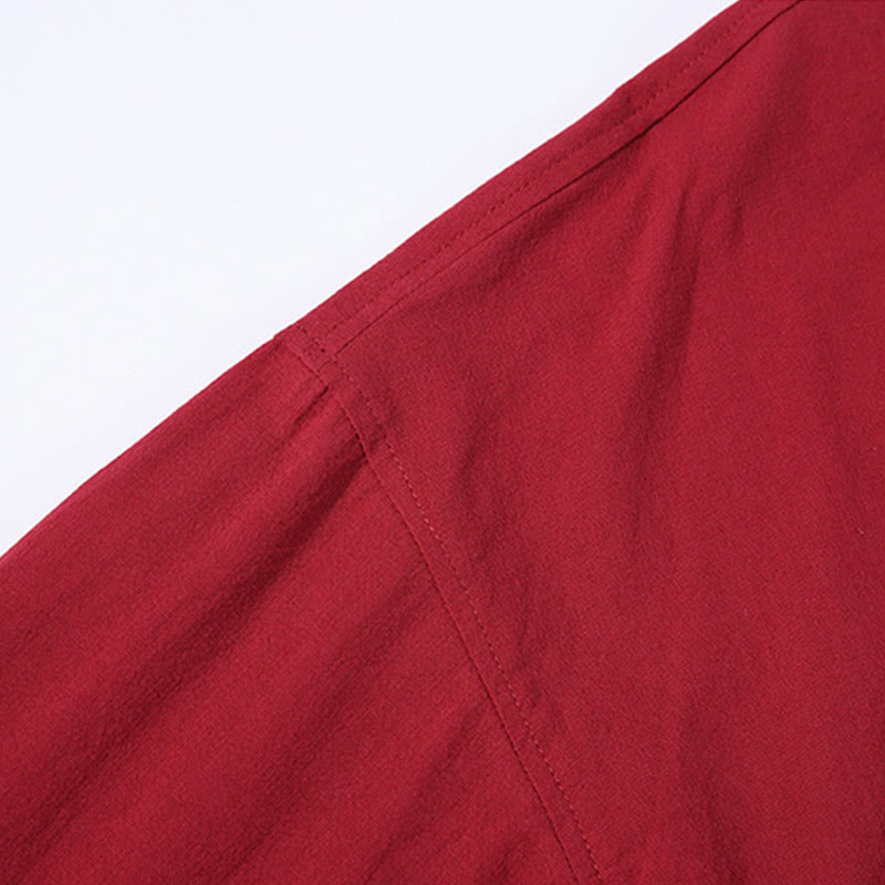 Lightweight Open-Front Three-Quarter Sleeve Mindful Kimono Jacket