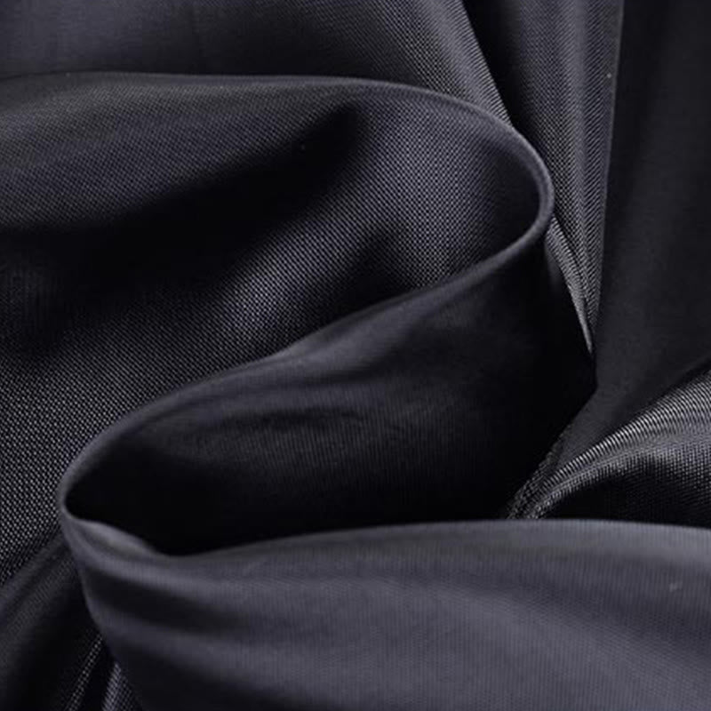 Structured Embroidered Frog-Button Midweight Meditation Jacket
