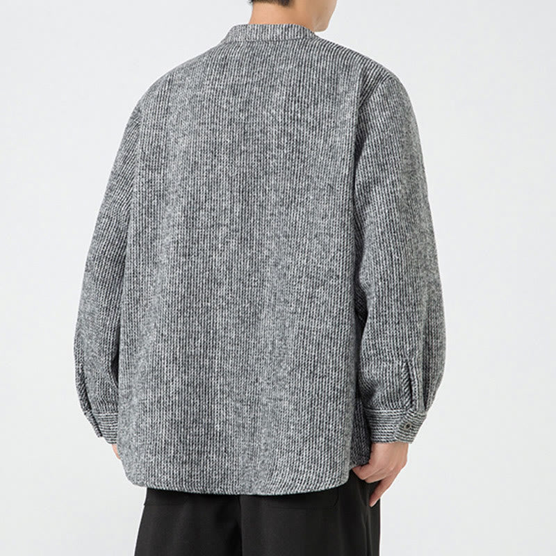 Ribbed Cotton Corduroy Frog-Button Mindful Men's Jacket