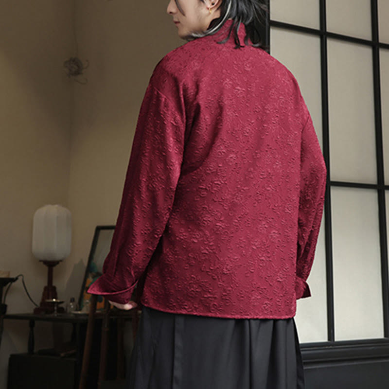 Breathable V-Neck Lace-Up Long Sleeve Meditation Shirt