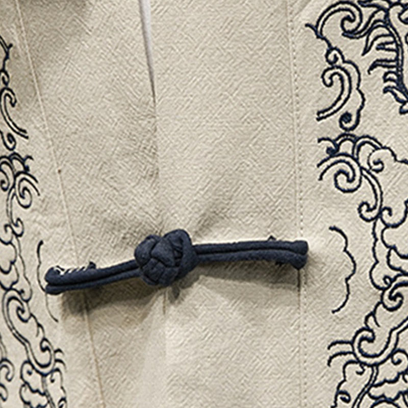 Tactile Cotton Open Front Mindful Kimono Jacket