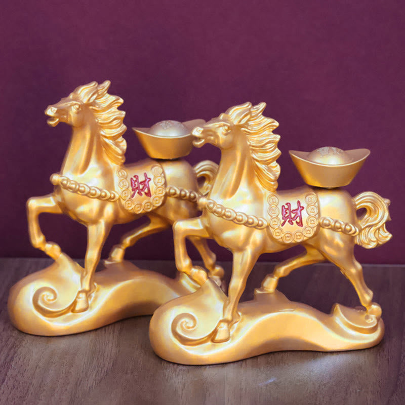 "Wishing You Success and Good Fortune" Year of the Horse Decor Includes Gift Message Card