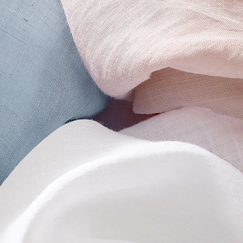 Tactile Embroidered Puff-Sleeve Meditation Shirt