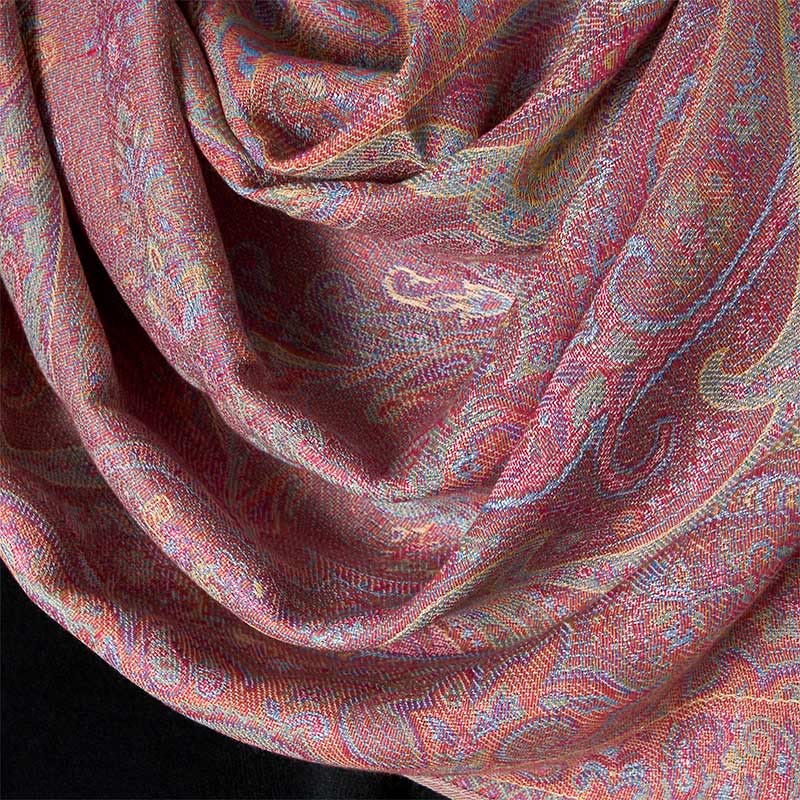 Soft Fine-Knit Tassel Tibetan Meditation Shawl and Throw