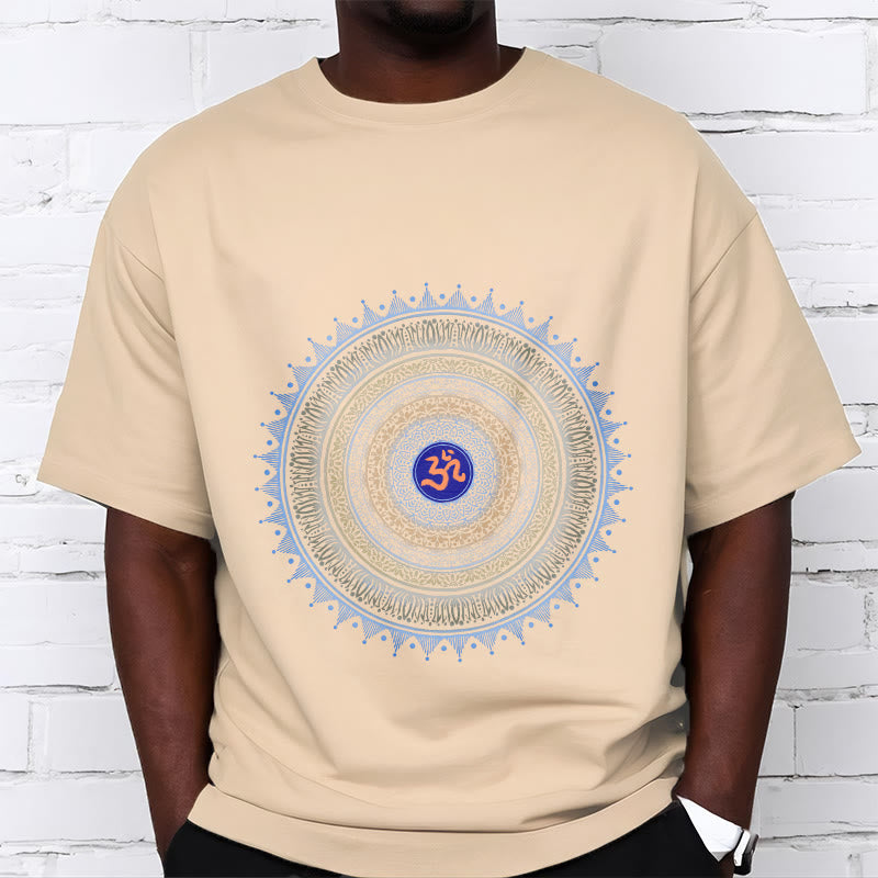 Mandala Flower OM Pattern Tee T-shirt