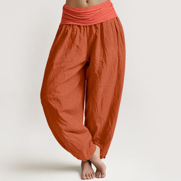 Breathable Pure Cotton Grounding Meditation Harem Pants