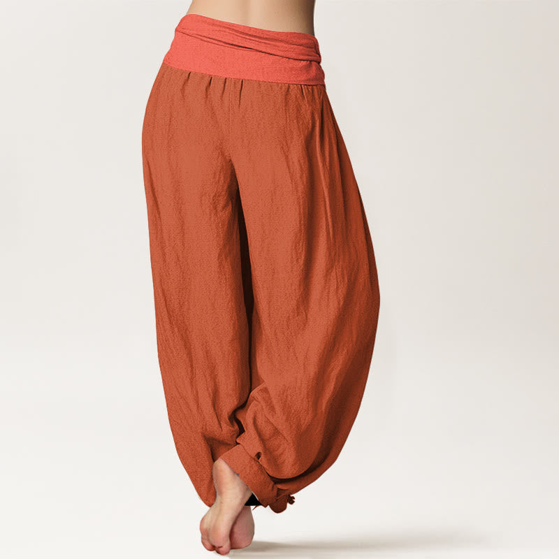 Breathable Pure Cotton Grounding Meditation Harem Pants