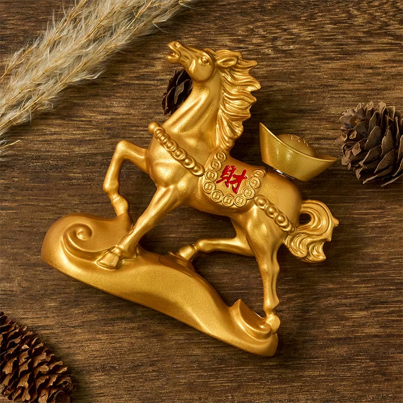 "Wishing You Success and Good Fortune" Year of the Horse Decor Includes Gift Message Card