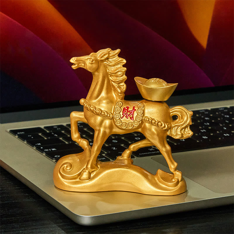 "Wishing You Success and Good Fortune" Year of the Horse Decor Includes Gift Message Card