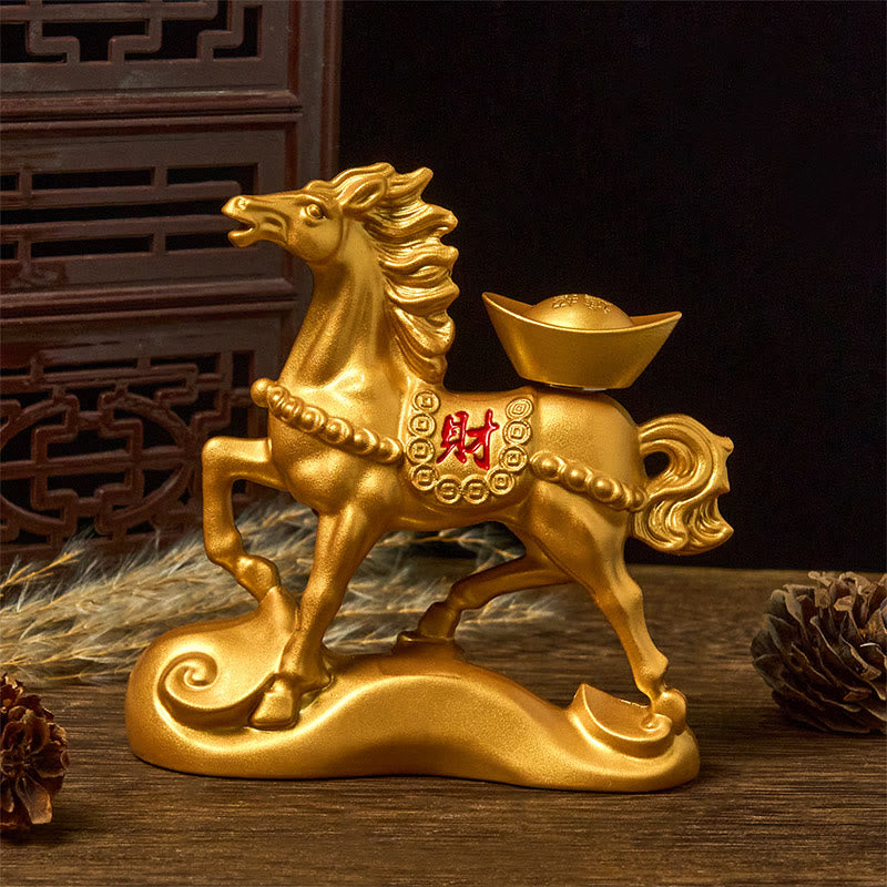"Wishing You Success and Good Fortune" Year of the Horse Decor Includes Gift Message Card