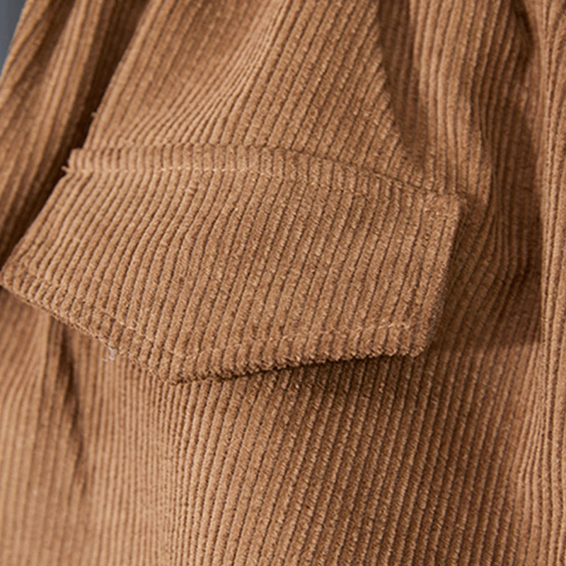 Thickened Cotton Corduroy Grounding Meditation Harem Pants