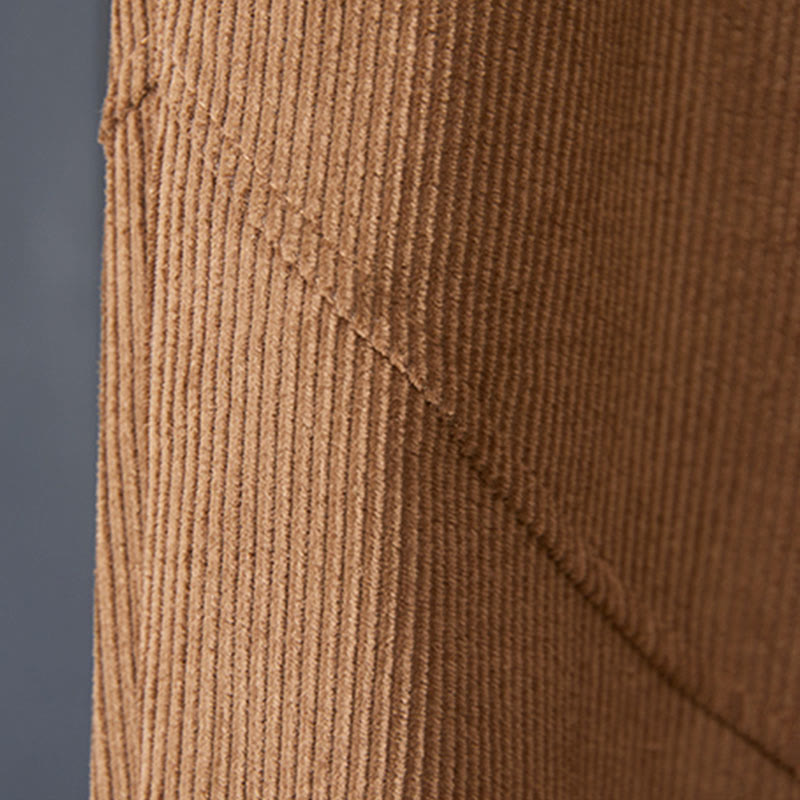 Thickened Cotton Corduroy Grounding Meditation Harem Pants