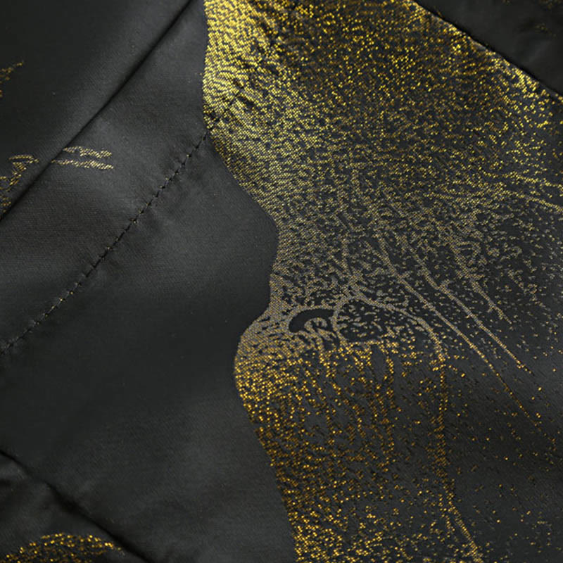 Lightweight Cloud-Dyed Frog-Button Mindful Men's Jacket