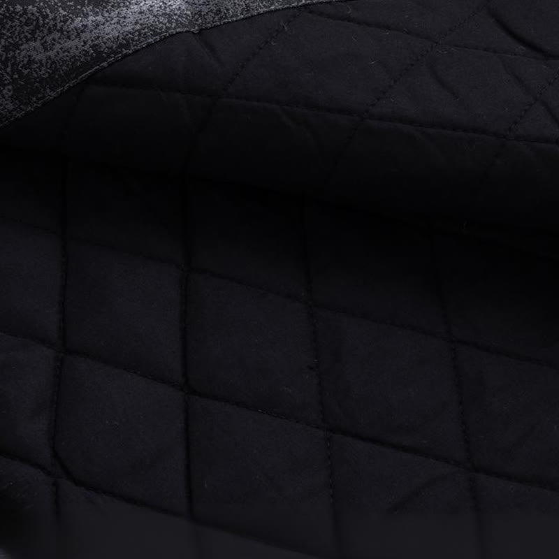 Thick Cotton Stand Collar Frog-Button Meditation Jacket for Men