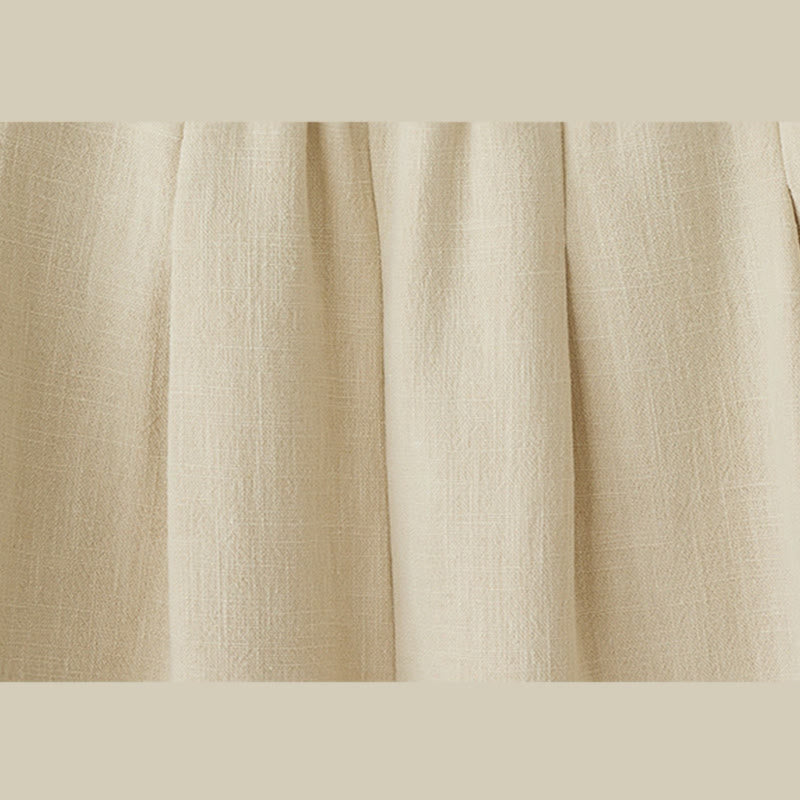 Winter Women's Cotton Thermal Fleece-Lined Ankle-Length Pants With Pockets