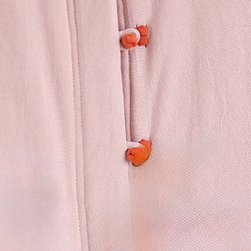 Tactile Cotton Thick Frog-Button Mindful Winter Jacket