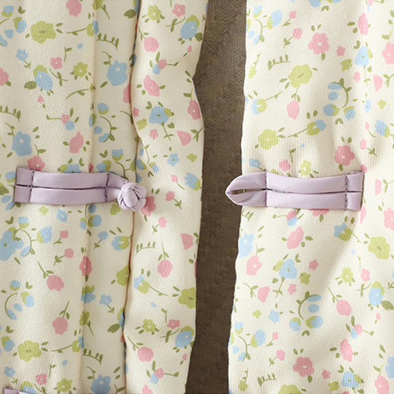 Structured Cotton-Blend Floral Print Mindful Walking Jacket