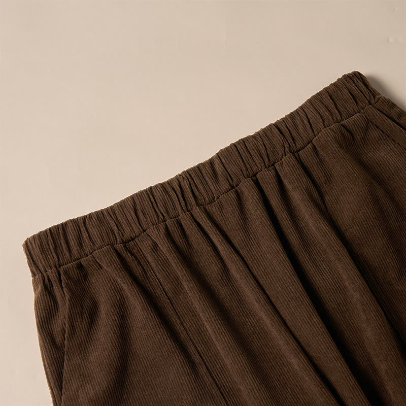 Tactile Corduroy Tapered Daily Grounding Pants