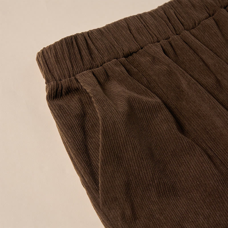 Tactile Corduroy Tapered Daily Grounding Pants