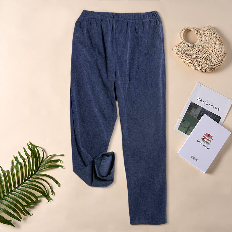Tactile Corduroy Tapered Daily Grounding Pants