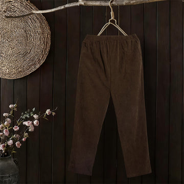 Tactile Corduroy Tapered Daily Grounding Pants