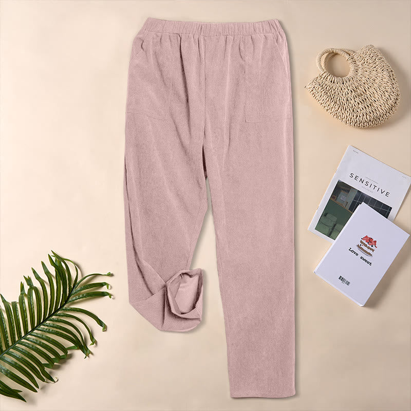 Tactile Corduroy Tapered Daily Grounding Pants