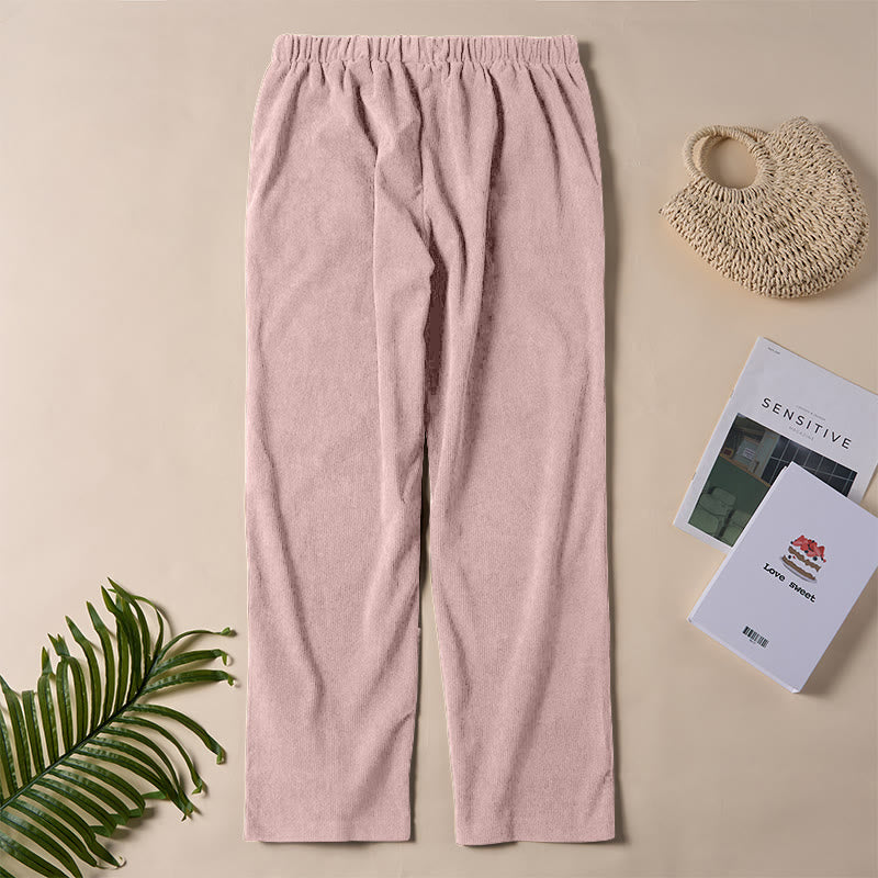 Tactile Corduroy Tapered Daily Grounding Pants