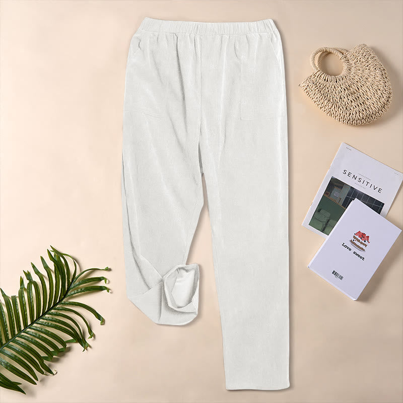 Tactile Corduroy Tapered Daily Grounding Pants