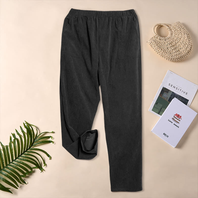 Tactile Corduroy Tapered Daily Grounding Pants