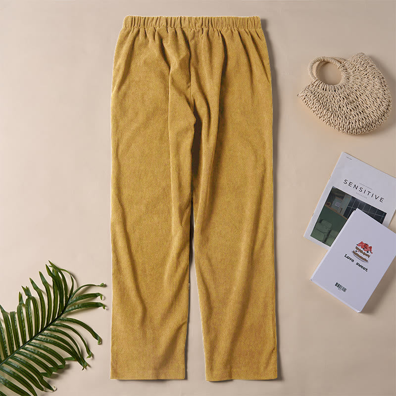 Tactile Corduroy Tapered Daily Grounding Pants