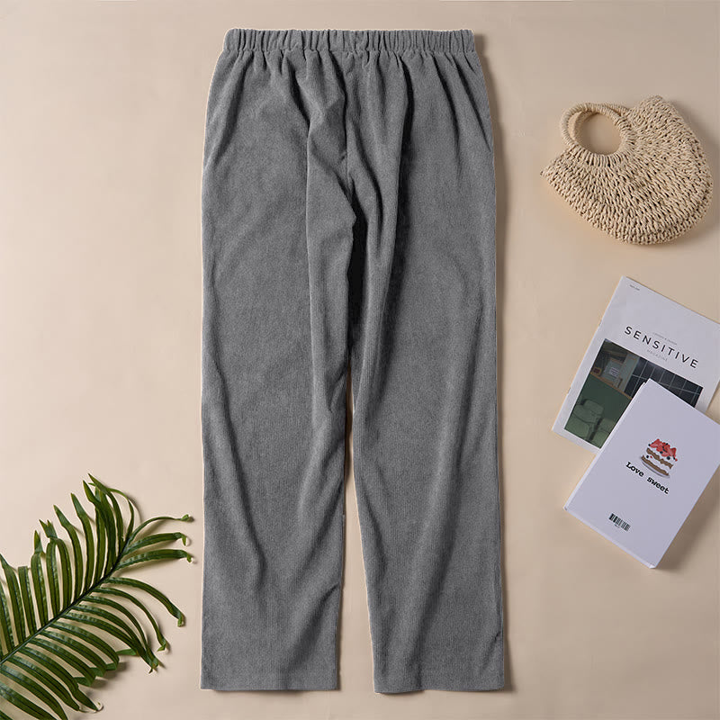 Tactile Corduroy Tapered Daily Grounding Pants
