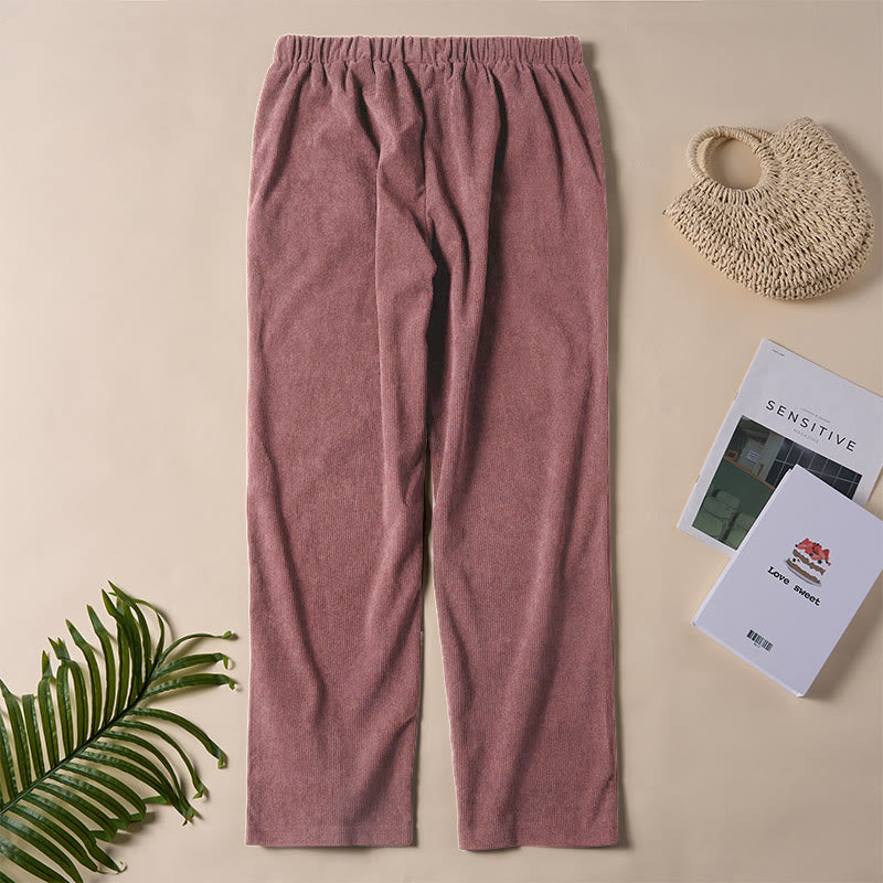 Tactile Corduroy Tapered Daily Grounding Pants