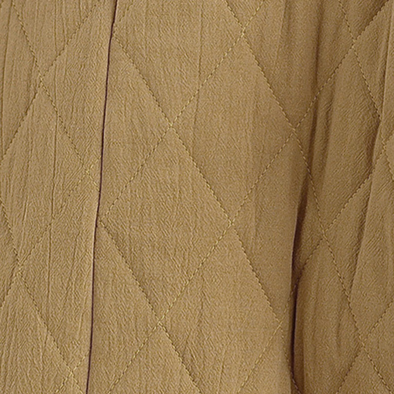 Women's Plain Cotton-padded Tai Chi Zen Long Sleeve Jacket With Pockets