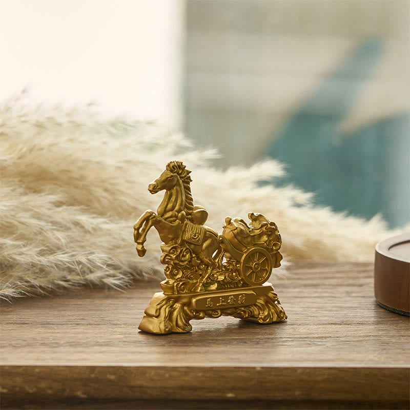 "Get Rich Now" Year of the Horse Cabbage Ingot Home Decoration
