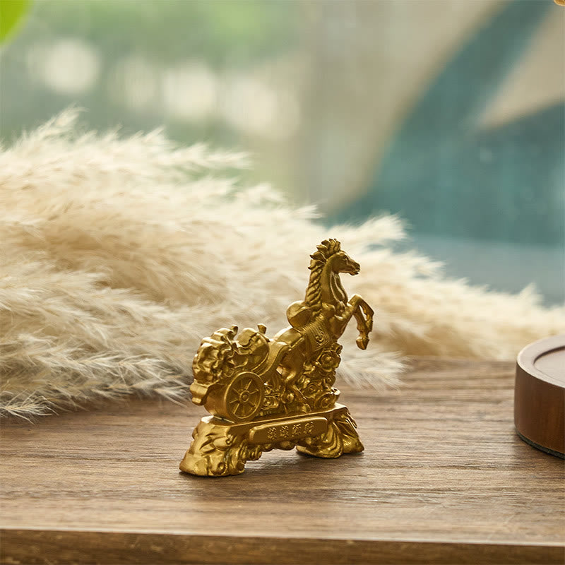 "Get Rich Now" Year of the Horse Cabbage Ingot Home Decoration