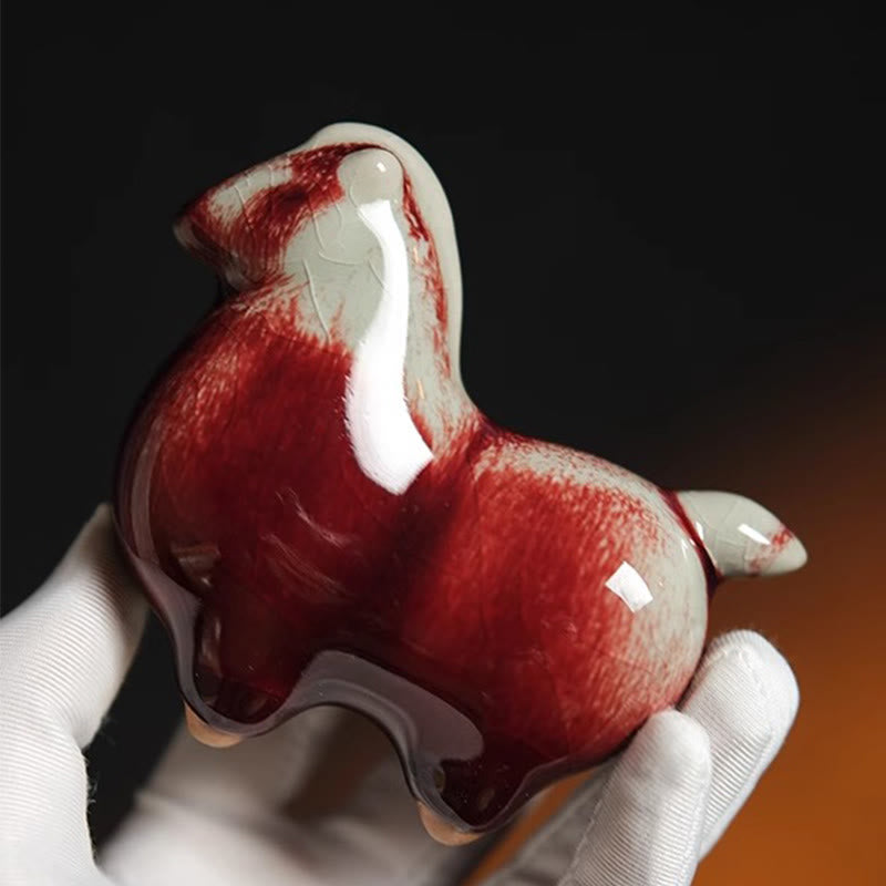 Year Of The Horse Ceramics Prosperity Home Decoration