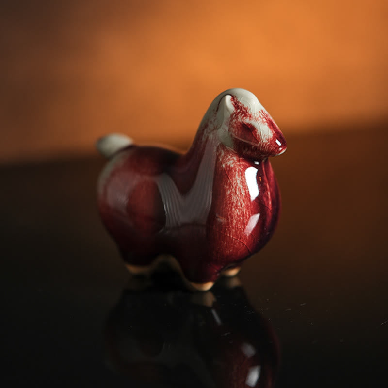 Year Of The Horse Ceramics Prosperity Home Decoration