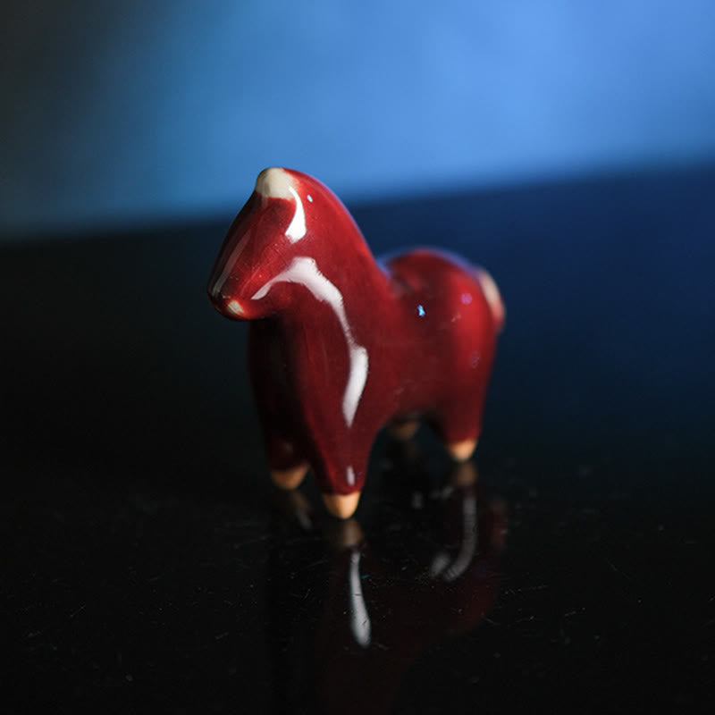 Year Of The Horse Ceramics Energy Home Decoration