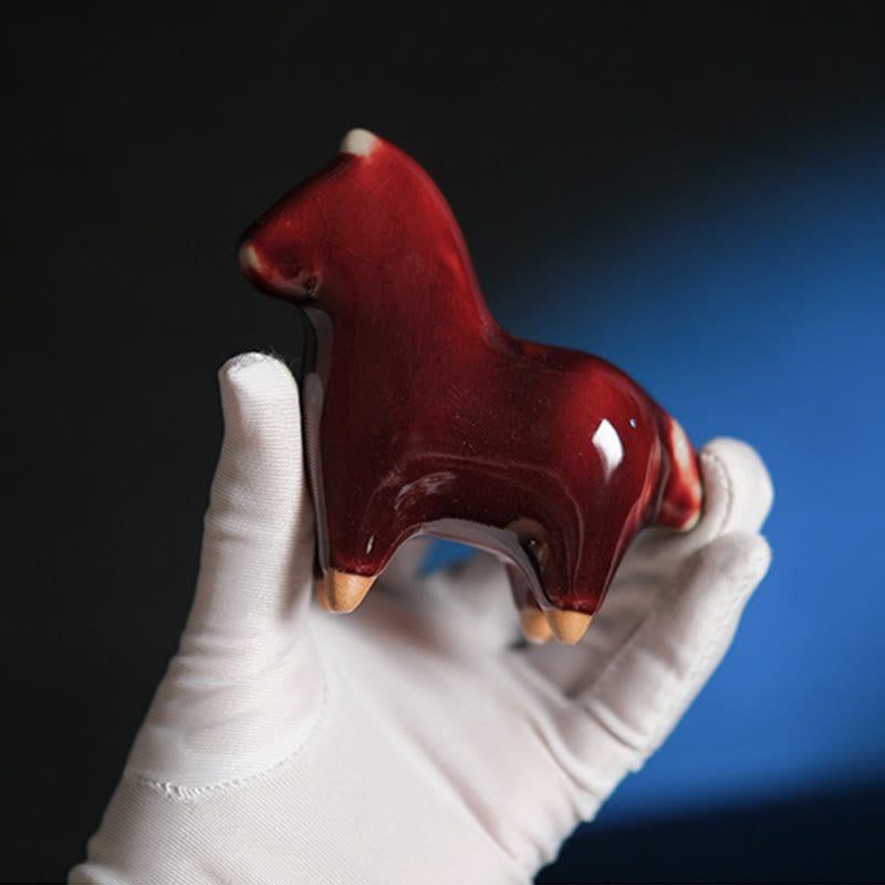 Year Of The Horse Ceramics Energy Home Decoration