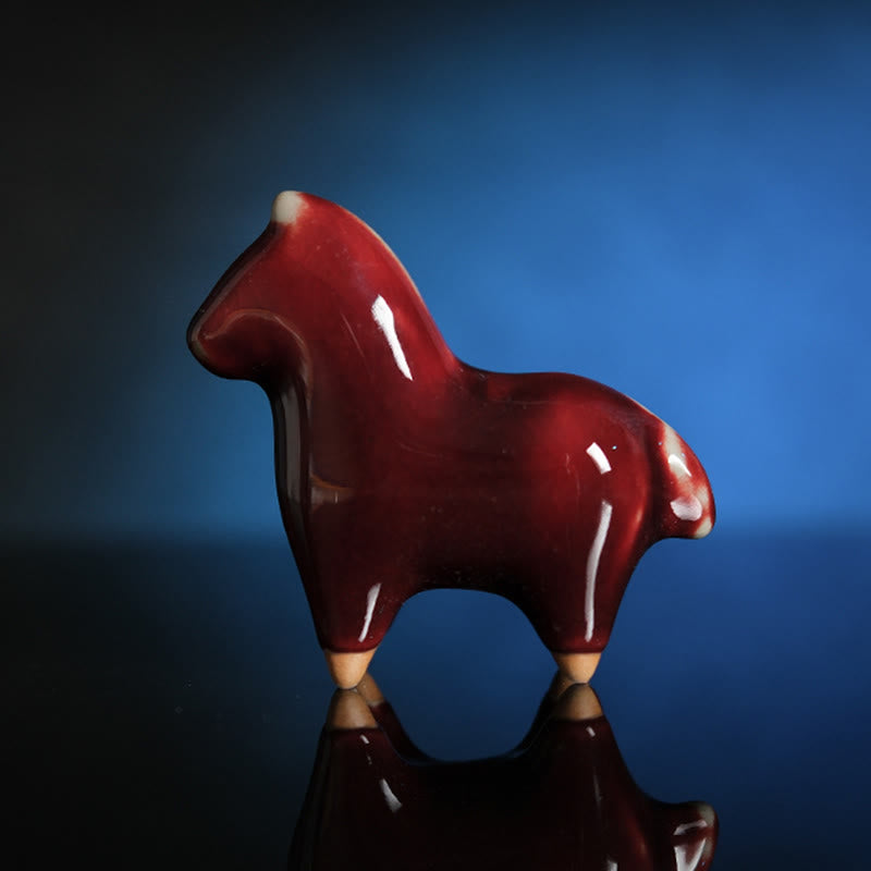 Year Of The Horse Ceramics Energy Home Decoration