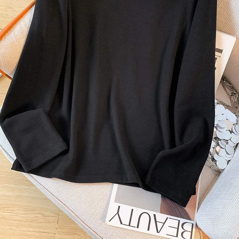 Tactile Cotton Stand-Collar Mindful Meditation Shirt