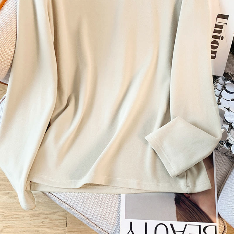Tactile Cotton Stand-Collar Mindful Meditation Shirt
